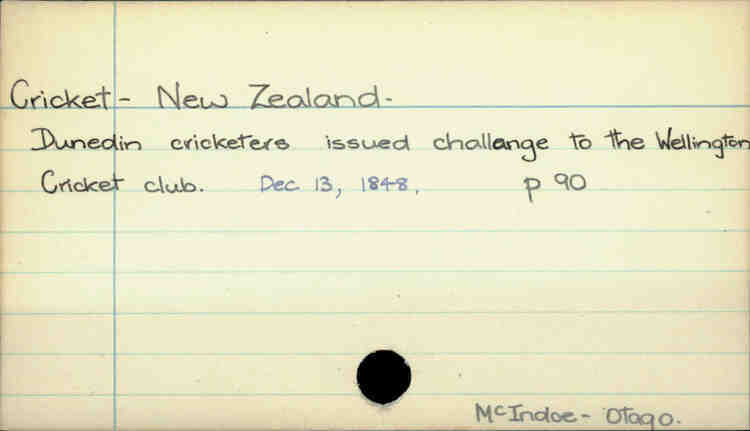 Cricket - New Zealand - 