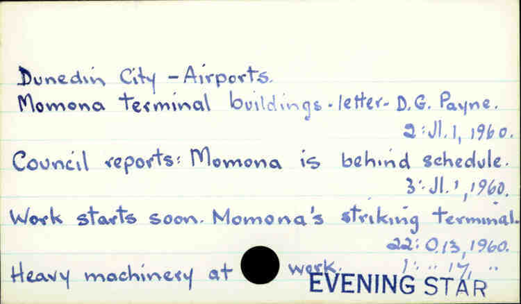 Dunedin City - Airport