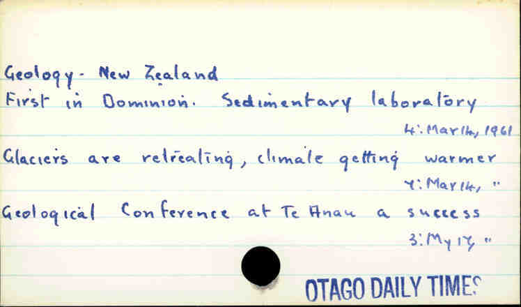 Geology - New Zealand