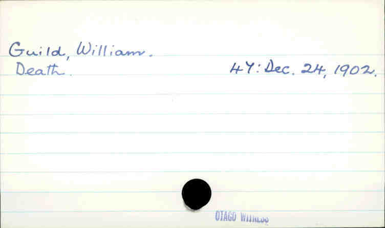 Guild, William
