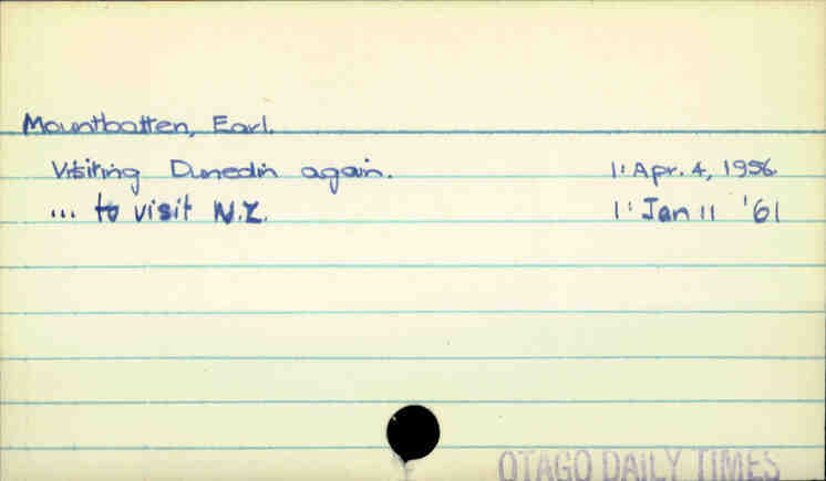 Mountbatten, Earl