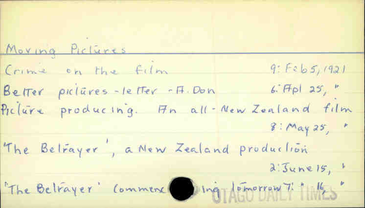 Moving Pictures