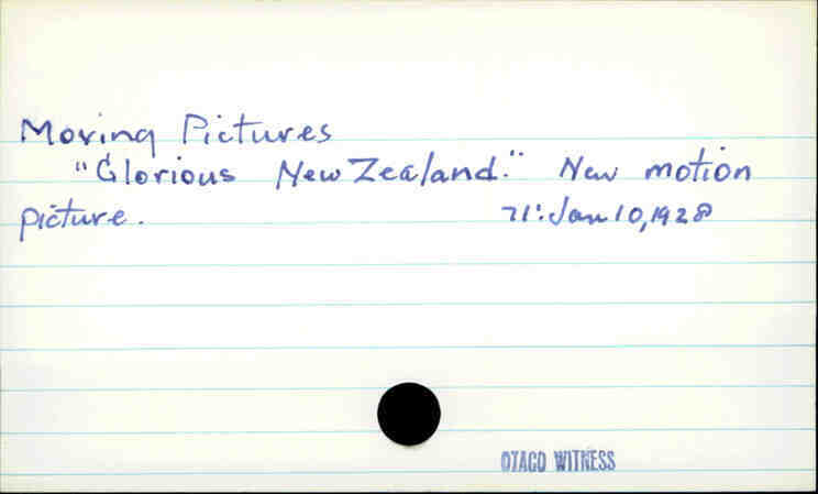 Moving Pictures