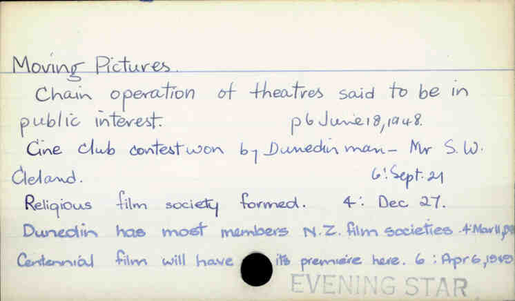 Moving Pictures