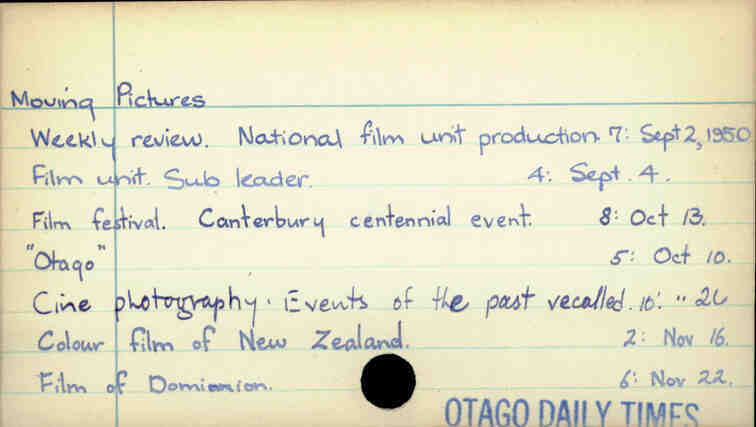 Moving Pictures