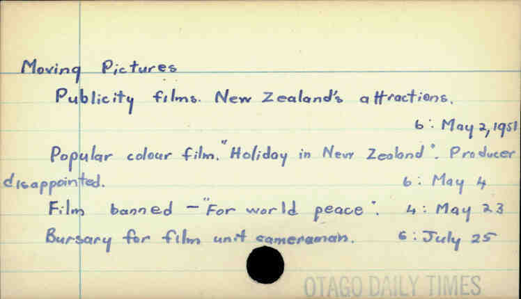 Moving Pictures.