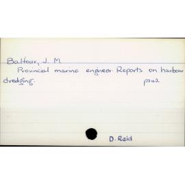 Balfour, J. M. 