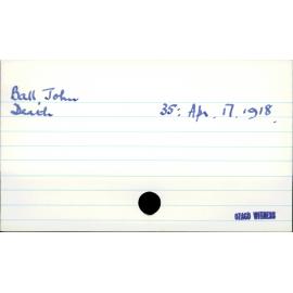 Ball, John