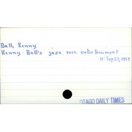 Ball, Kenny
