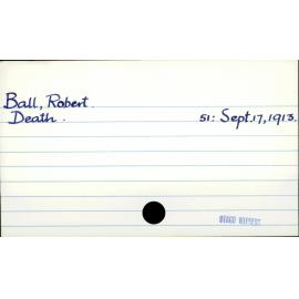 Ball, Robert