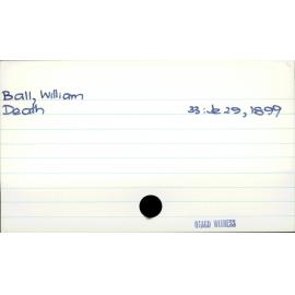 Ball, William