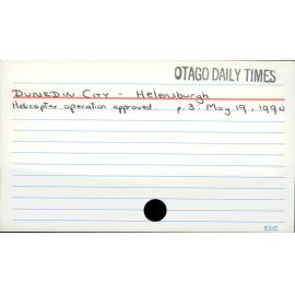 DUNEDIN CITY - Helensburgh