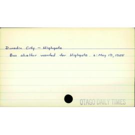 Dunedin City - Highgate