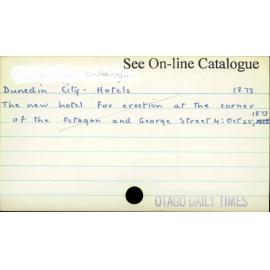 Dunedin City - Hotels
