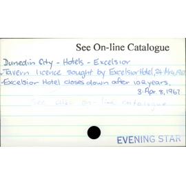 Dunedin City - Hotels - Excelsior