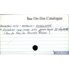 Dunedin City - Hotels - Excelsior