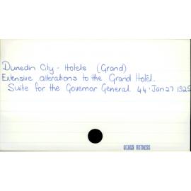 Dunedin City - Hotels (Grand)