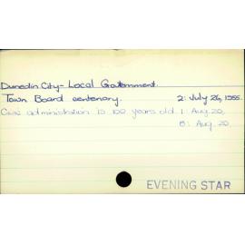 Dunedin City - Local Government. 