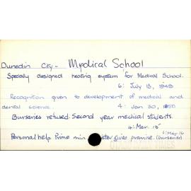 Dunedin City - Medical School 