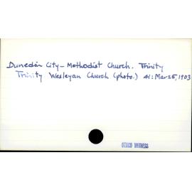 Dunedin City - Methodist Church - Trinity 
