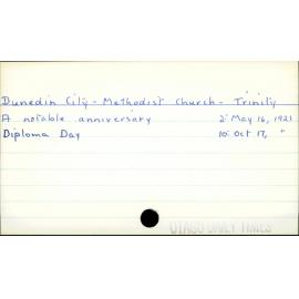 Dunedin City - Methodist Church - Trinity