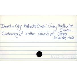 Dunedin City - Methodist Church - Trinity Methodist Church