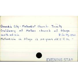 Dunedin City - Methodist Church - Trinity