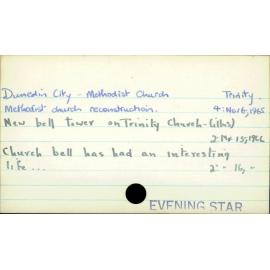 Dunedin City - Methodist Church - Trinity