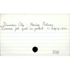 Dunedin City - Moving Pictures