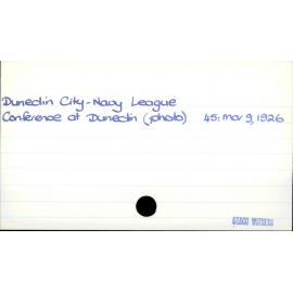 Dunedin City - Navy  League