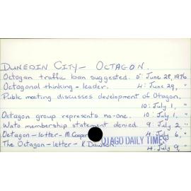 Dunedin City - Octagon