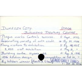 Dunedin City - Otago Building Display Centre