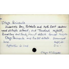 Dunedin City - Otago Peninsula