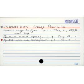 Dunedin City - Otago Peninsula