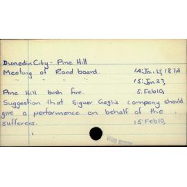 Dunedin City - Pine Hill