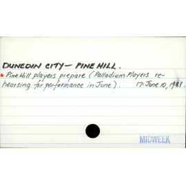 DUNEDIN CITY - PINE HILL.