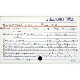 DUNEDIN CITY - Pinehill