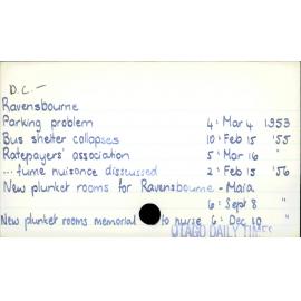 Dunedin City - Ravensbourne