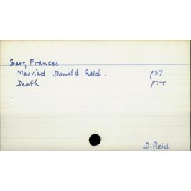 Barr, Frances 