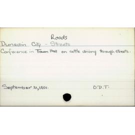 Dunedin City - Roads & Streets