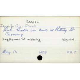 Dunedin City - Roads & Streets