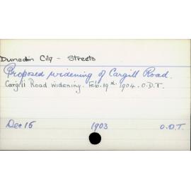 Dunedin City - Roads and streets