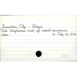 Dunedin City - Roslyn