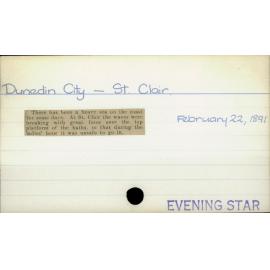 Dunedin City - St. Clair