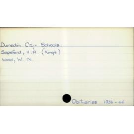 Dunedin City - Schools.