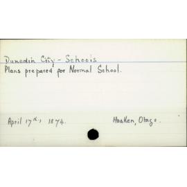 Dunedin City - Schools 