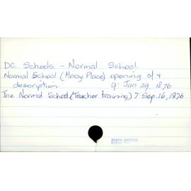 Dunedin City - Schools - Normal School