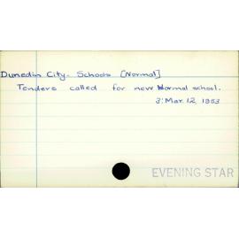Dunedin City - Schools [Normal]