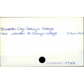 Dunedin City - Selwyn College