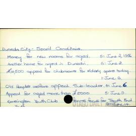 Dunedin City - Social conditions 